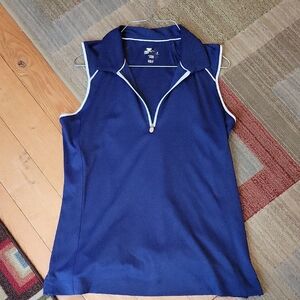 Slazenger Dark Blue Zip-Up Top